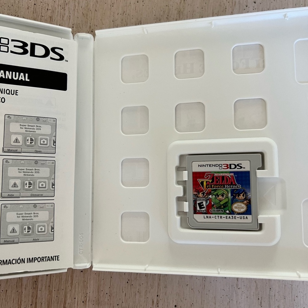 Zelda Tri Force Heroes 3DS